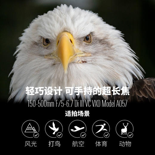 腾龙150-500mm A057全幅A7长焦体育摄月打鸟镜头 全新行货索尼E口/富士X口 商品图7