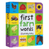 宝宝的农场词汇100个 英文原版绘本 First 100 Farm Words 儿童启蒙图解词典图画书纸板书 进口英语书籍 商品缩略图4