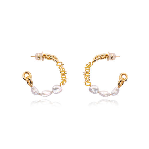 Retro Chic x Daisy Select  C'est La Vie系列 Illusion幻象耳钉 商品图3