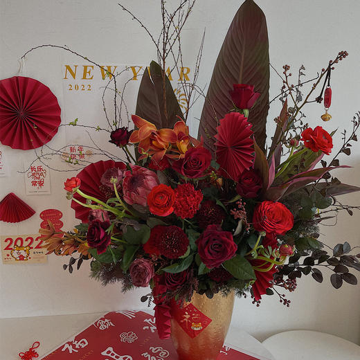 多福多金 · 年宵瓶花 商品图1