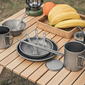 户外精致露营纯钛多功能锅具便携野餐炊具钛合金野外野炊装备炊具1152263006_1152263005_1152263002_1152263003_1152263004