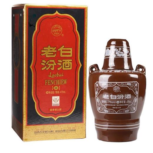 （六支装）53度汾酒老白汾酒 山西杏花村475ml/瓶 商品图1