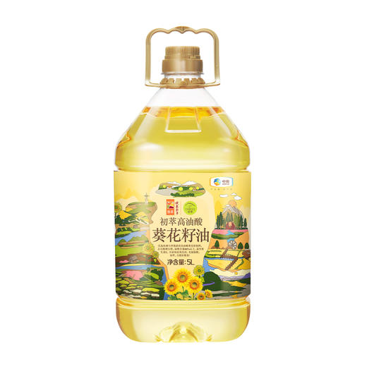 中粮初萃 高油酸葵花籽油5L 商品图1