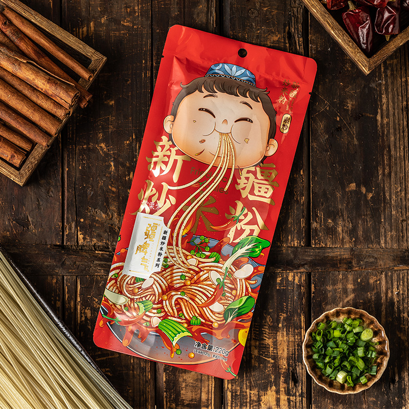 s【优选】疆脾气新疆干粉炒米粉220g /袋*3袋