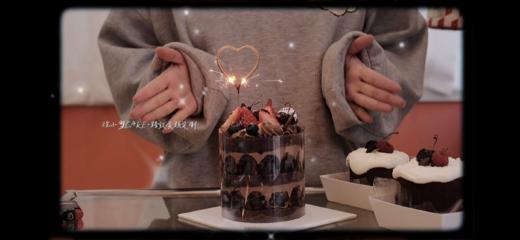 4寸车厘子裸蛋糕 商品图0