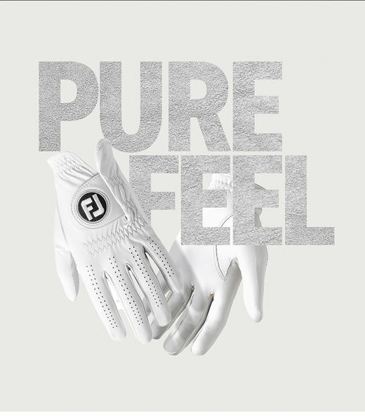 FootJoy 男士高尔夫Pure Touch小羊皮手套 商品图3