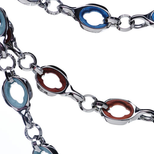 木芯海棠链 银色 商品图0