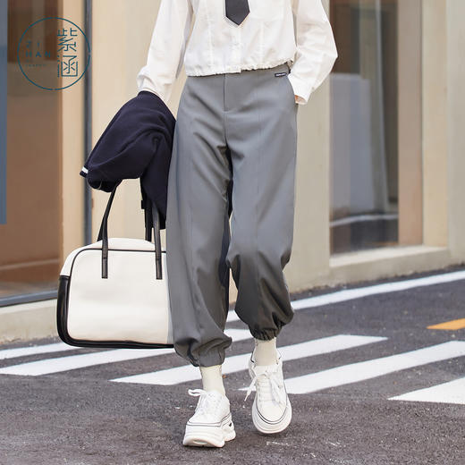 ZIHAN紫涵垂感束脚休闲裤Z2Z01BS205 商品图1