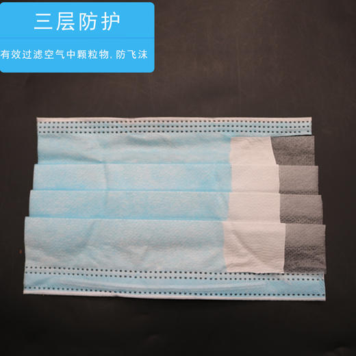 一次性口罩25支/捆【三层防护,透气】 商品图3