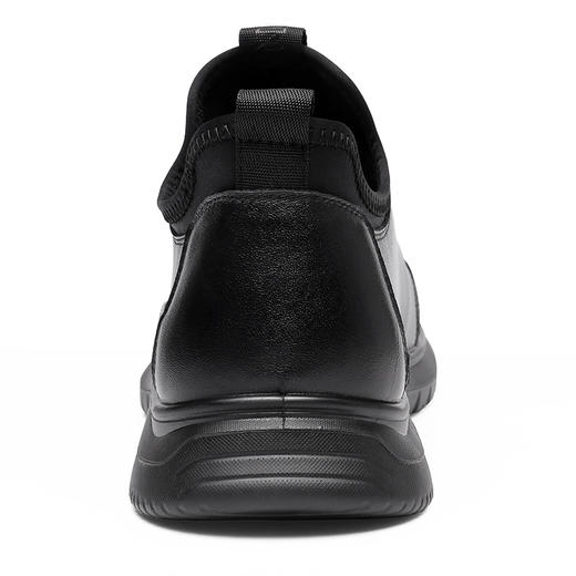 强人运动休闲鞋男头层牛皮拼接透气舒适户外运动旅游鞋跑步鞋 商品图7