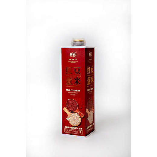 【送活力】果栀  红豆薏米谷物饮料/益生菌橙汁饮料  1L 商品图0