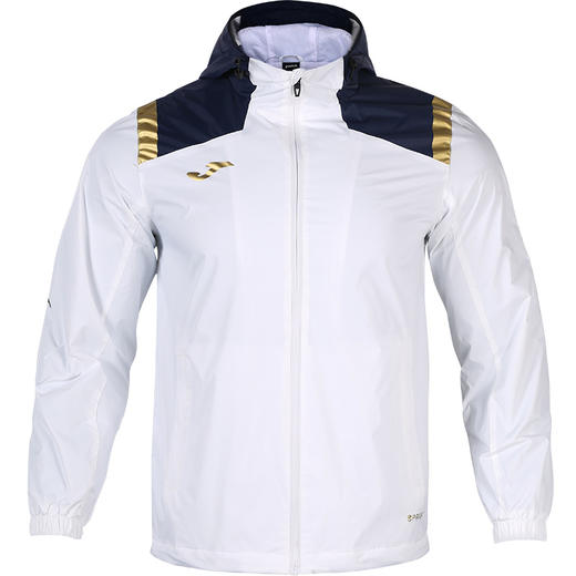 JOMA/霍马 白色梭织足球运动连帽拉链外套成人男3125FL1003020 商品图4