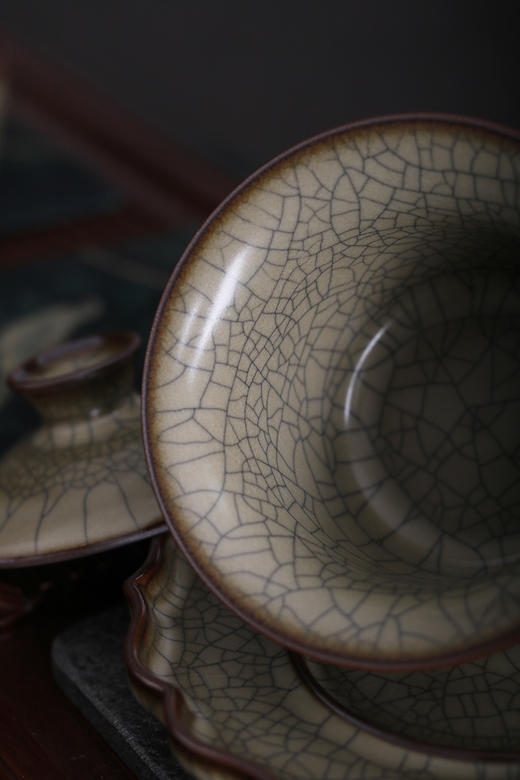 龙泉青瓷 传世哥窑茶具 商品图3