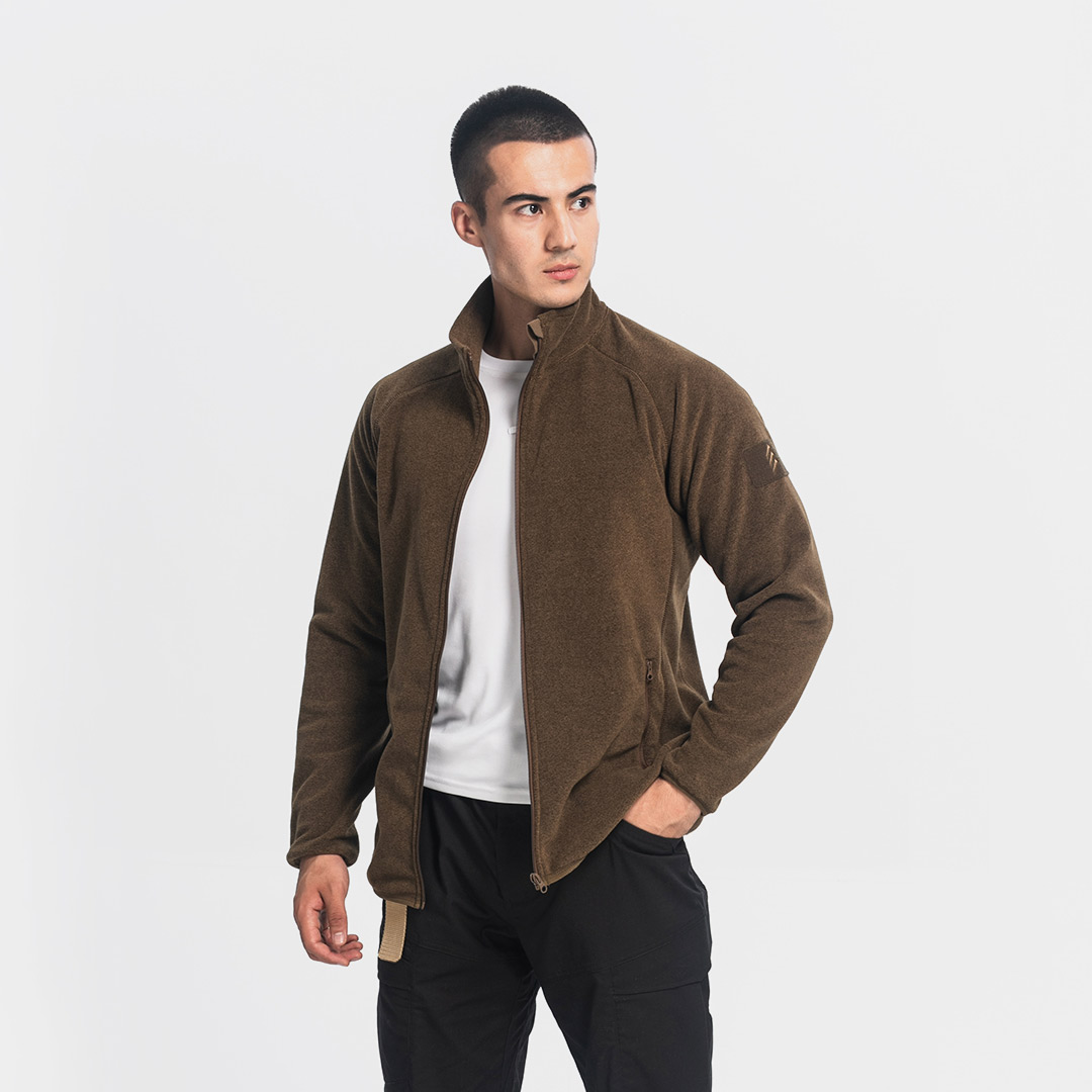 第三代鹰爪探险者阳离子高密度保暖抓绒开衫