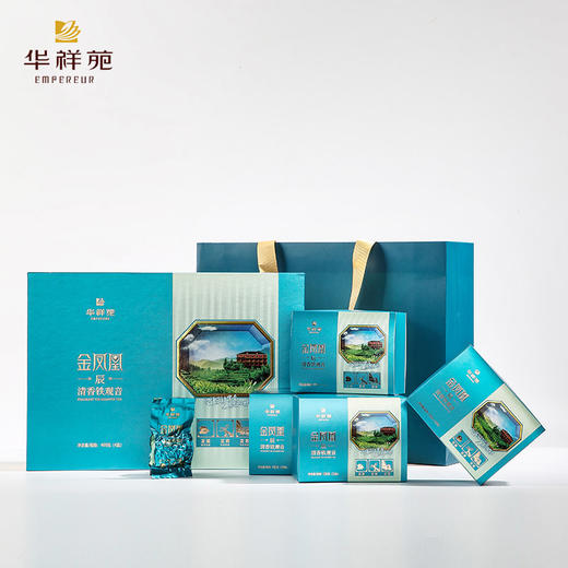 华祥苑 辰兮 铁观音 清香型 礼盒装400g 商品图5