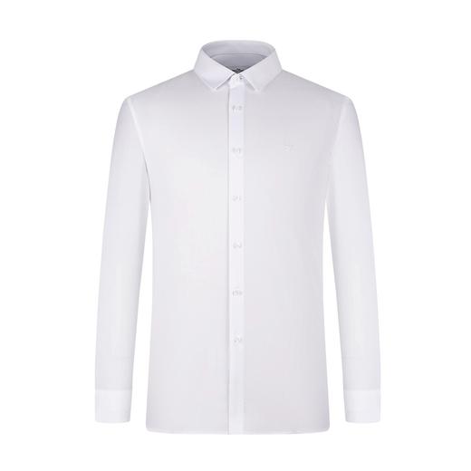 【特价】【易去污】柒牌男士衬衫春秋款商务休闲通勤翻领长袖青年男装衬衣	122A70530 商品图4