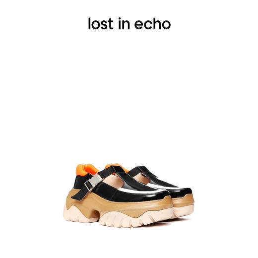 lost in echo 春季鱼骨厚底增高运动鞋玛丽珍鞋老爹鞋女 商品图0
