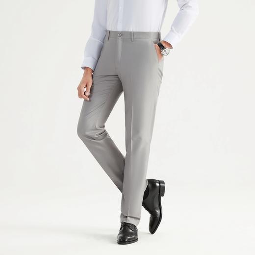 【特价】【竹纤维】柒牌西裤男商务正装春季新款通勤休闲舒适直筒长裤	122H71380 商品图1