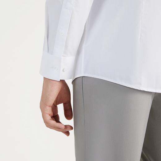 【特价】【易去污】柒牌男士衬衫春秋款商务休闲通勤翻领长袖青年男装衬衣	122A70530 商品图3