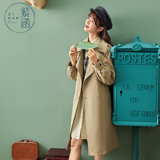ZIHAN紫涵长装风衣Z2Z01AS102 商品图0