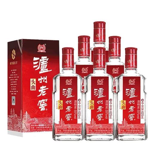 (六支装)52度泸州老窖头曲500毫升 商品图0