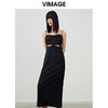 VIMAGE纬漫纪春季新款性感吊带镂空礼服连衣裙V1777303 商品缩略图3