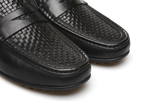 豪麟名鞋奥莱迪嘉男装牛皮革商务皮鞋DJBDO21MS210黑色  原价1660元 商品图2