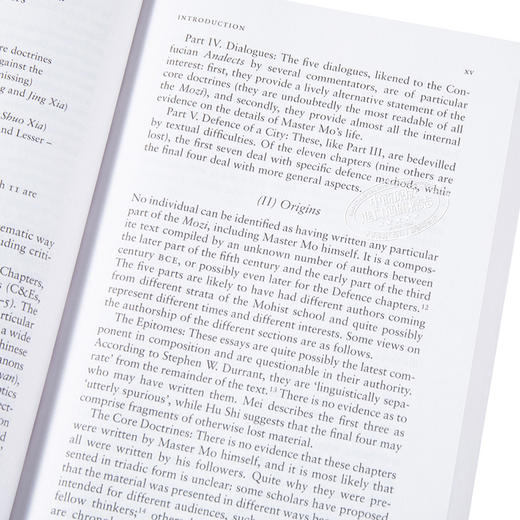【中商原版】墨子 英文原版 The Book of Master Mo Zi, Mo Penguin UK 中国哲学 商品图3