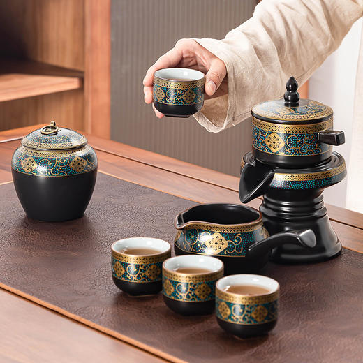 古韵陶瓷茶具套装（小五粮定制版） 商品图3