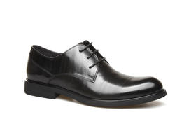 豪麟名鞋奥莱迪嘉男装牛皮革正装皮鞋DJBDO21MP202黑色  原价1960元