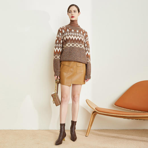 【LD652】瑟俪（斯尔丽高端）个性森女系柔软舒适针织毛衣 商品图3