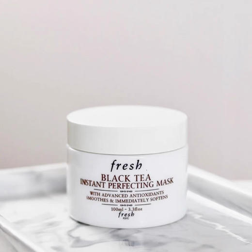 法国Fresh红茶修护面膜100g（白罐） 商品图1