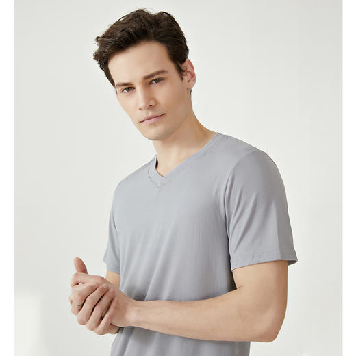 【天使法则】3件装男女丝滑透气面膜T恤 基础打底T恤 商品图6