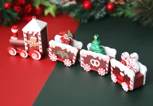 圣诞火车红色 商品图0