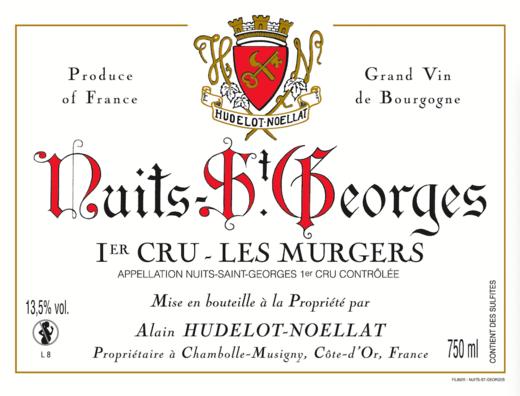 2019/2020 Hudelot-Noellat, Les Murgers Nuits St Georges 1er Cru【闪送】（65折） 商品图0