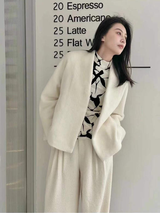 HIDEMI立体植绒印花上衣 商品图9