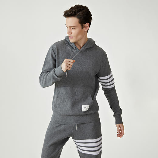 【天使法则】Y3KBE系列情侣华夫格卫衣开衫 卫裤 商品图3