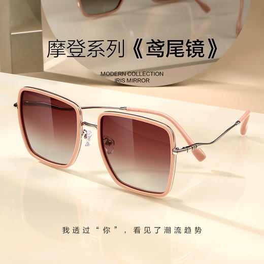 【特价秒杀款】普莱斯镜无界系列PS7026 合金+板材 几何方框 商品图3