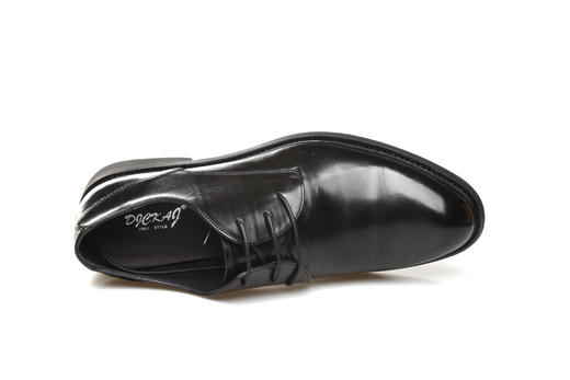 豪麟名鞋奥莱迪嘉男装牛皮革正装皮鞋DJBDO21MP202黑色  原价1960元 商品图2