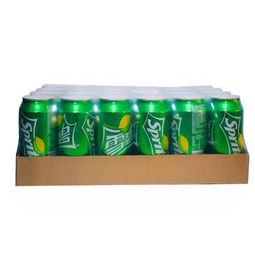 【49.9元/箱】可口可乐听装/雪碧清爽柠檬味330ml*24罐 商品图1