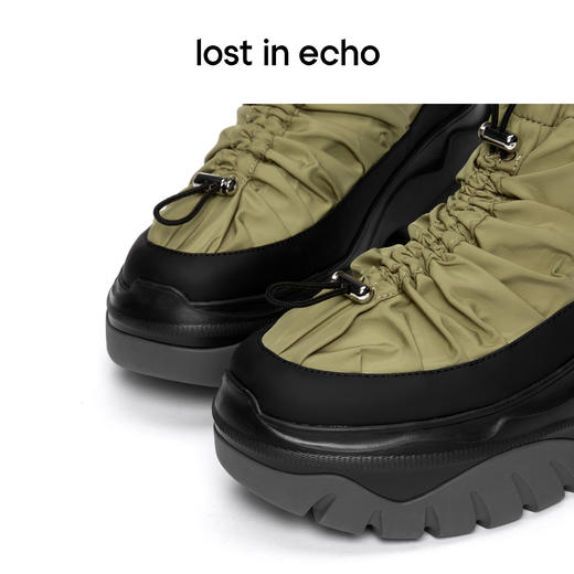 泫雅同款lost in echo 春季鱼骨厚底增高户外运动鞋老爹鞋堆堆鞋 商品图1