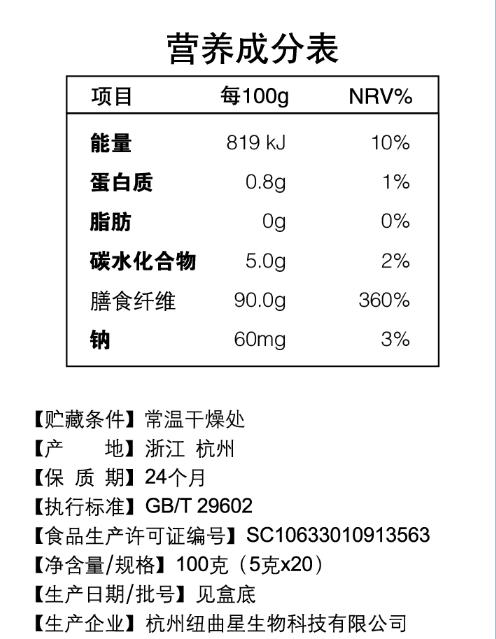 水溶性膳食纤维组件 商品图2