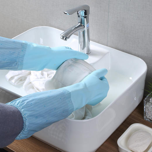 美丽雅加长保暖型手套 1双装 商品图5