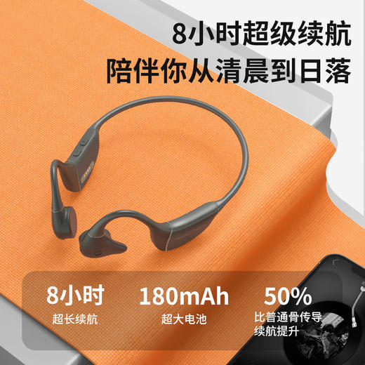 陌音ES-868 Plus 骨传导耳机 运动跑步 久戴不痛 挂耳式不入耳 无线蓝牙机 超长续航 商品图3