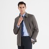 【特价】柒牌夹克外套男春秋新款商务休闲翻领条纹印花长袖茄克衫上衣	122K70120 商品缩略图1