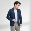 【特价】柒牌男士西服外套春秋新款商务休闲中青年个性印花单西两粒扣	122C70220 商品缩略图1