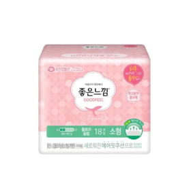 好感觉轻柔安心极致薄款护翼卫生巾21cm（小型）18片【中】