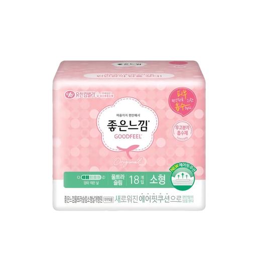 好感觉轻柔安心极致薄款护翼卫生巾21cm（小型）18片【中】 商品图0