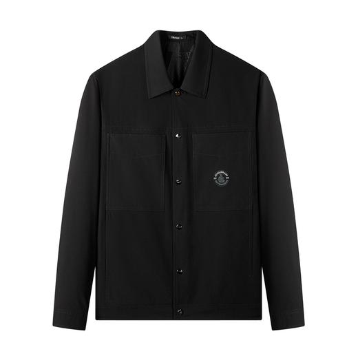 【特价】柒牌夹克外套男时尚青年潮流翻领长袖工装茄克衫122K70030	122K70030 商品图4