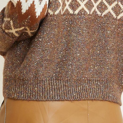 【LD652】瑟俪（斯尔丽高端）个性森女系柔软舒适针织毛衣 商品图5